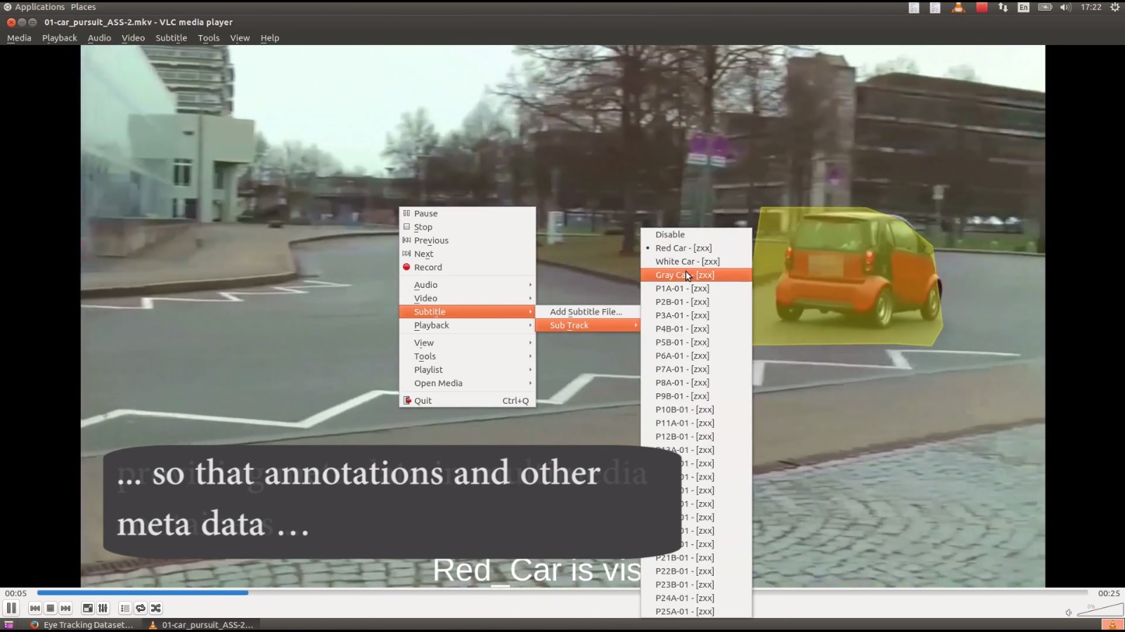 Osnabrück - Gaze Tracking Data Set